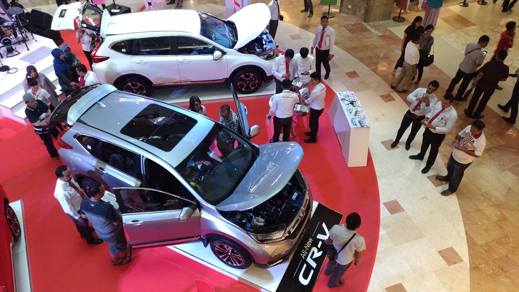 Exhibition All New Honda CR-V di Atrium Mal Ska Pekanbaru