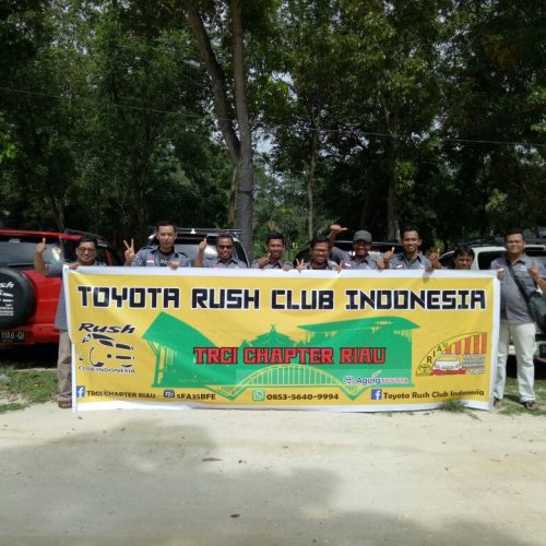 Junaidi Nahkodai Toyota Rush Club Indonesia Riau