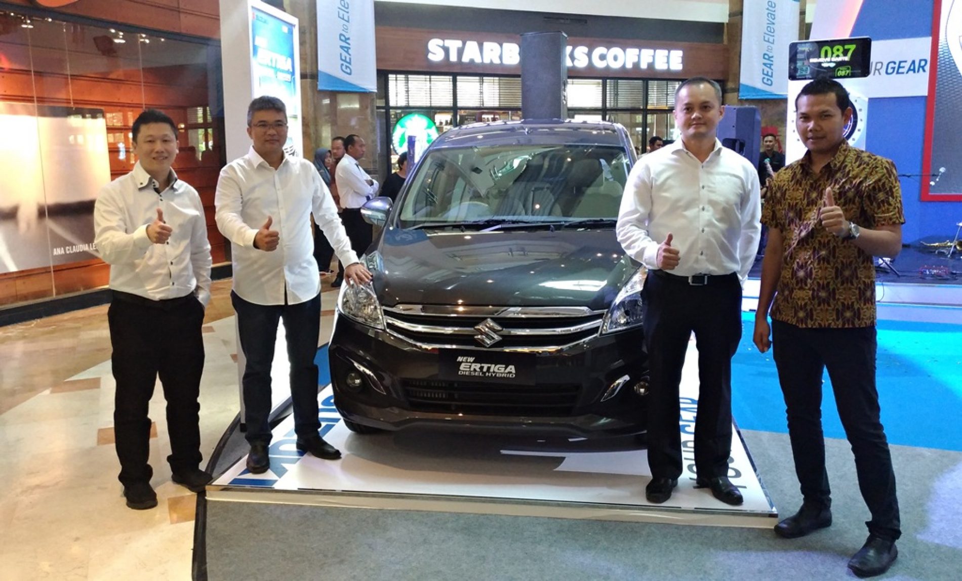Suzuki Resmi Luncurkan New Ertiga Diesel Hybrid di Pekanbaru