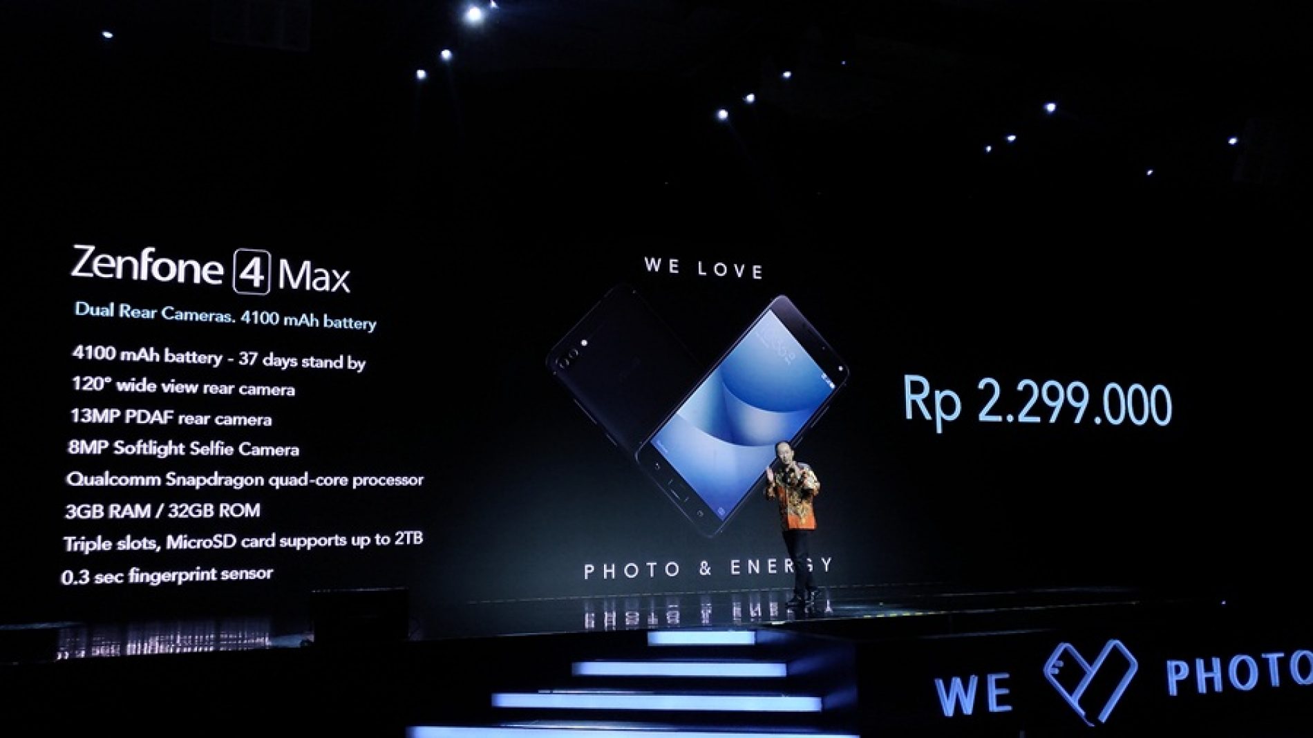 ZenFone 4 Max, Smartphone Powerbank Berkamera Bagus Harganya Kini Terjangkau