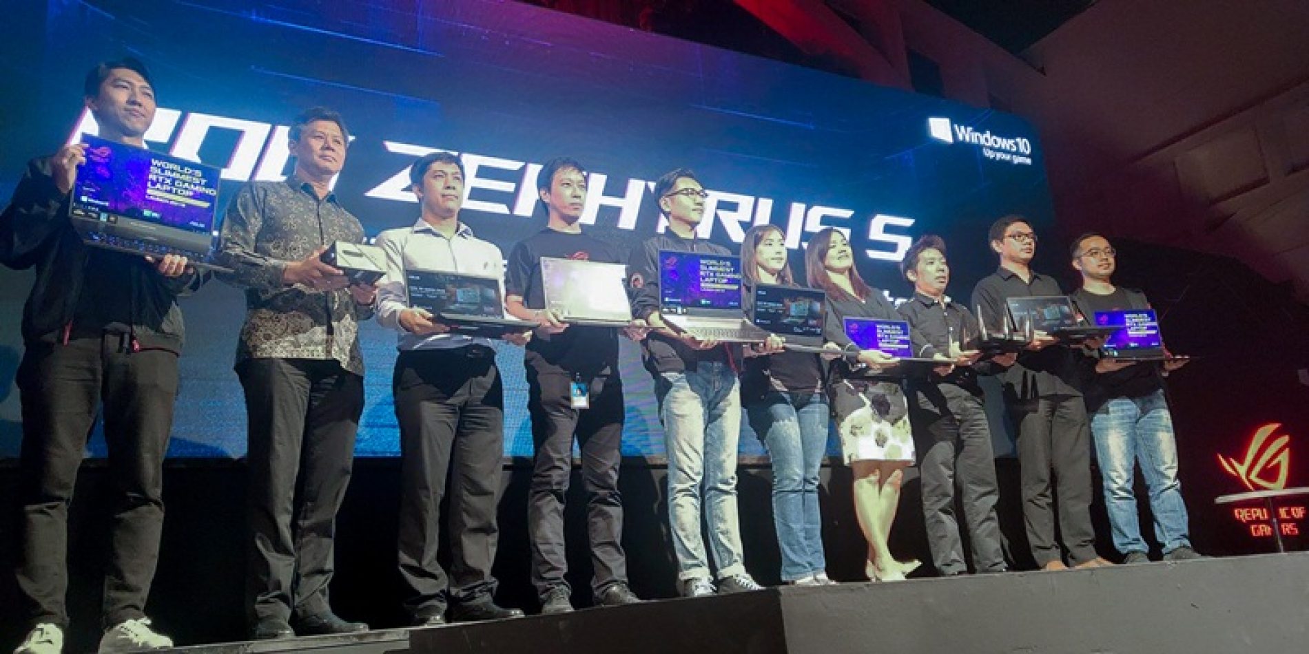 ASUS No 1 di Gaming Hadirkan Laptop Berbasis GeForce RTX Tertipis di Dunia